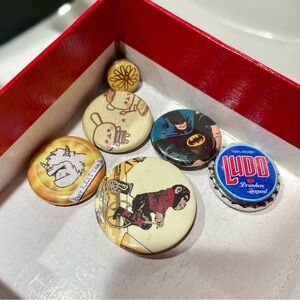 FREE ADD-ON Lot of Unique Retro Pins